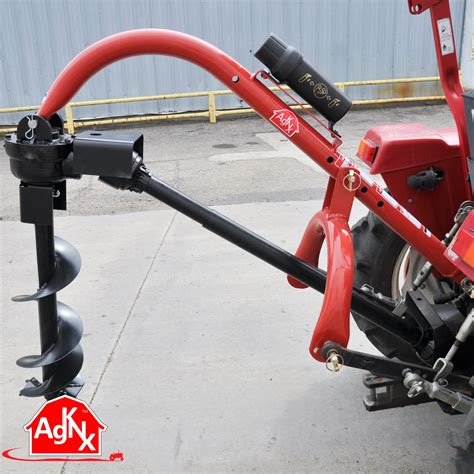 post hole digger compact tractor|best 3 point post hole digger.